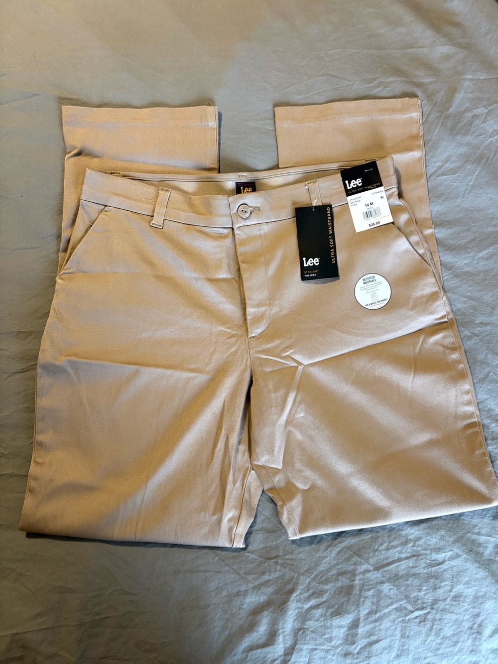 Lee Women’s Tan Chino Pants